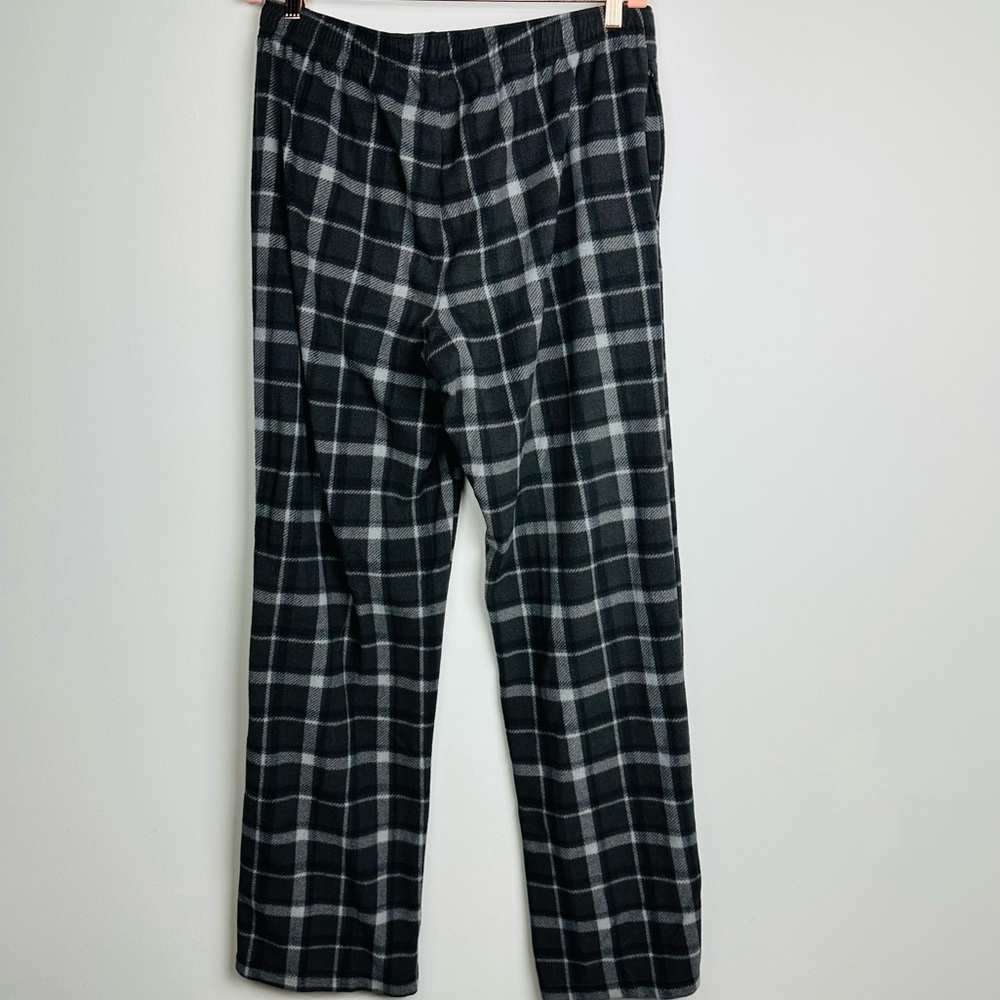 Croft & Barrow Men's Gray Plaid Pajama Pants Size LT - Picture 5 of 5